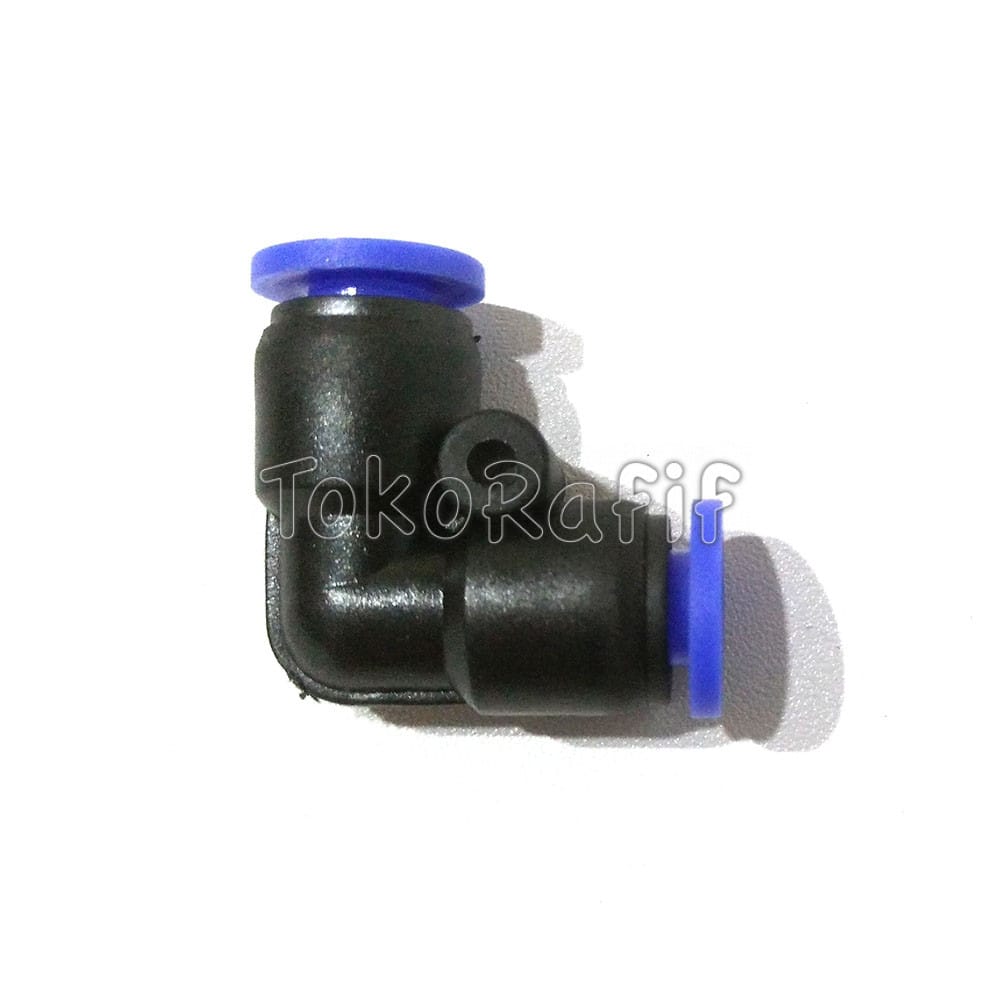 Fitting Pneumatic Elbow 6mm Quick Joint  Nepel L Slip 2-way