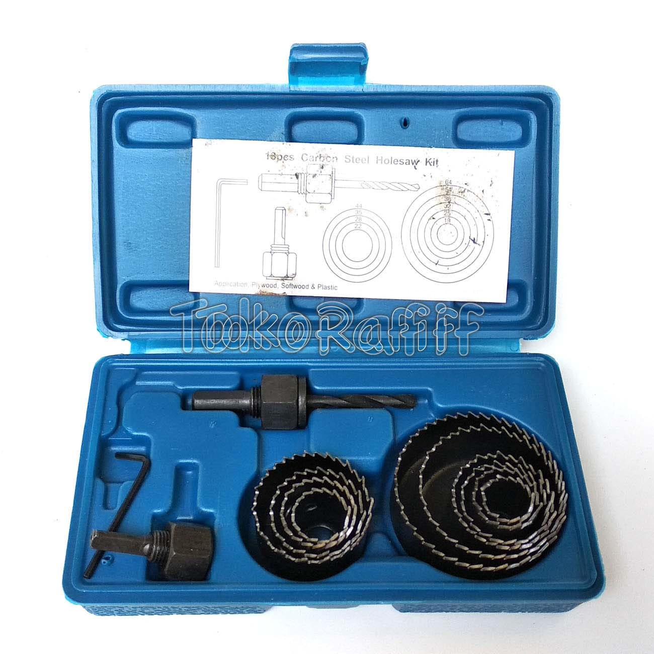 Hole Saw Kit 13pcs