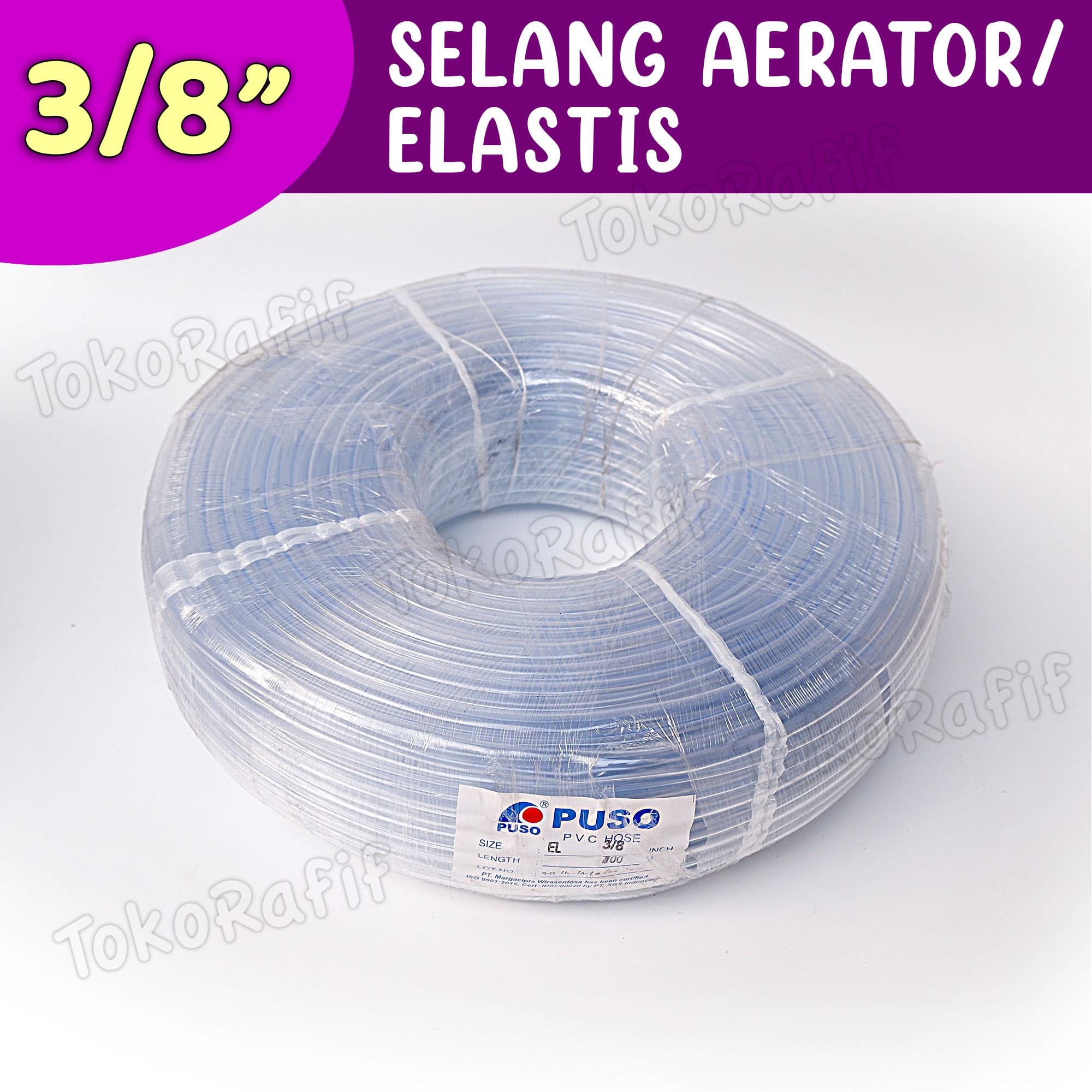 Selang Aerator 3/8 Merk PUSO 1 Roll (100-Meter)
