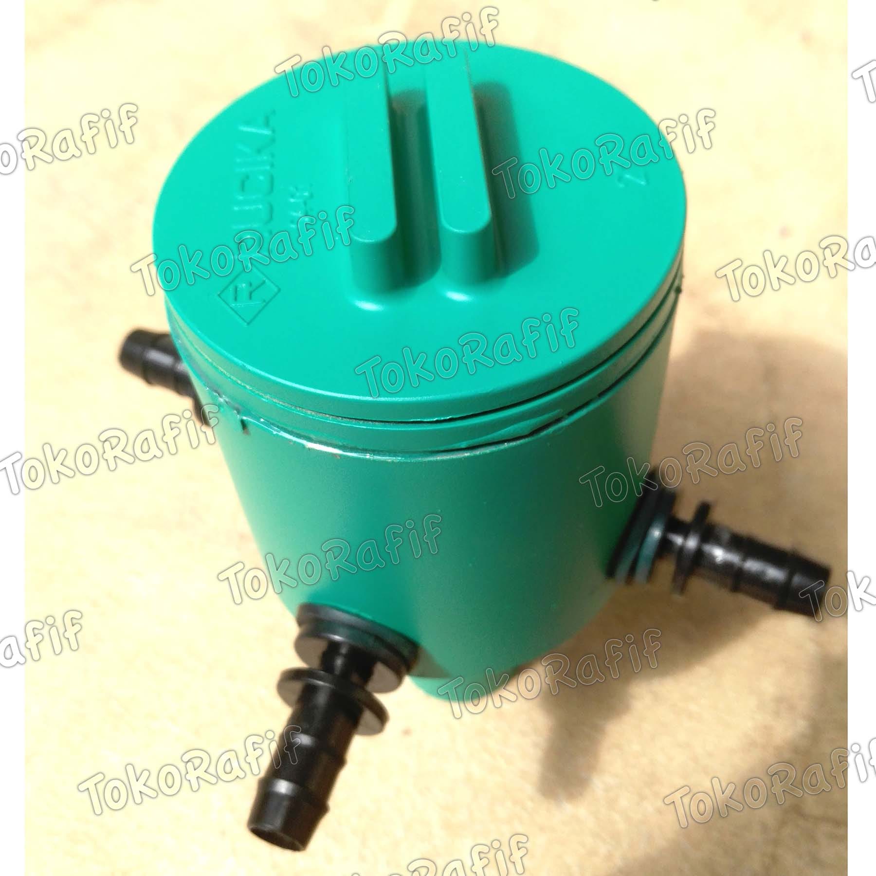 Manifold Hidroponik 1/2-inch x 4-titik-Selang 11-12mm