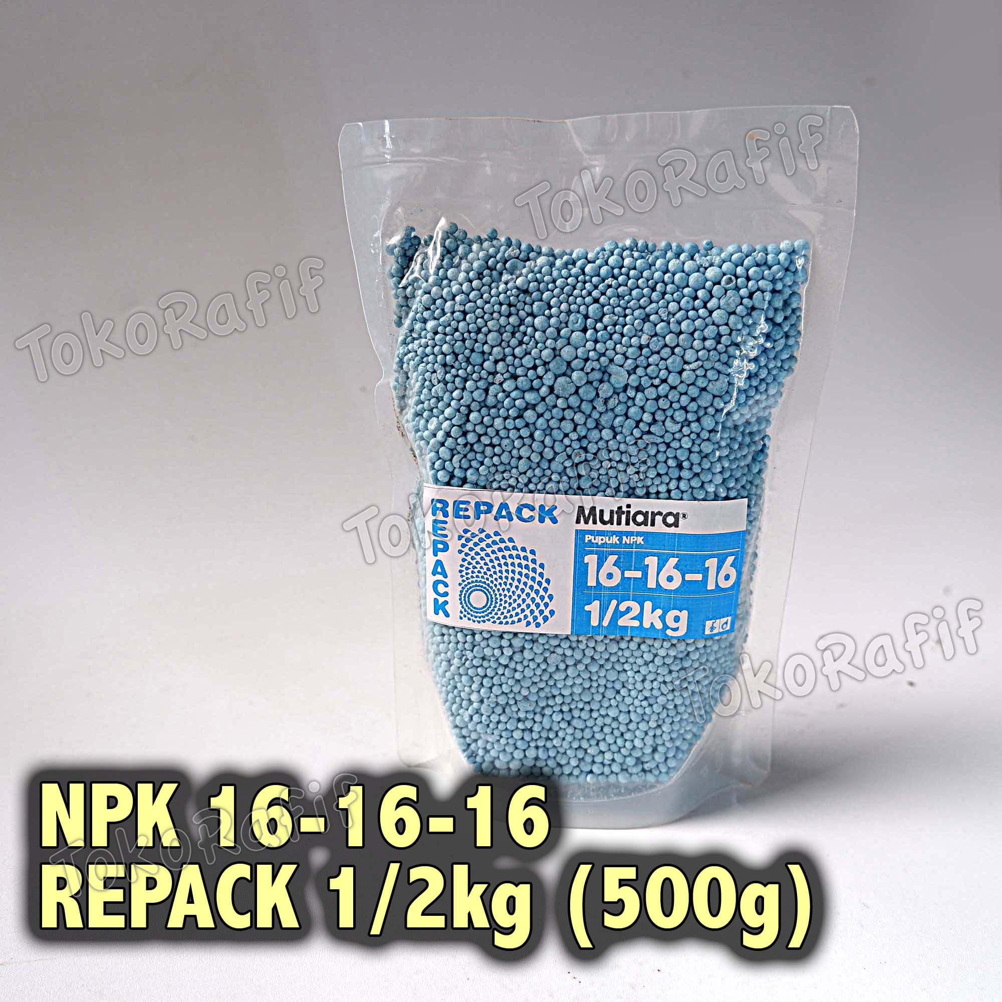 NPK Mutiara 16-16-16 500g Pupuk Majemuk