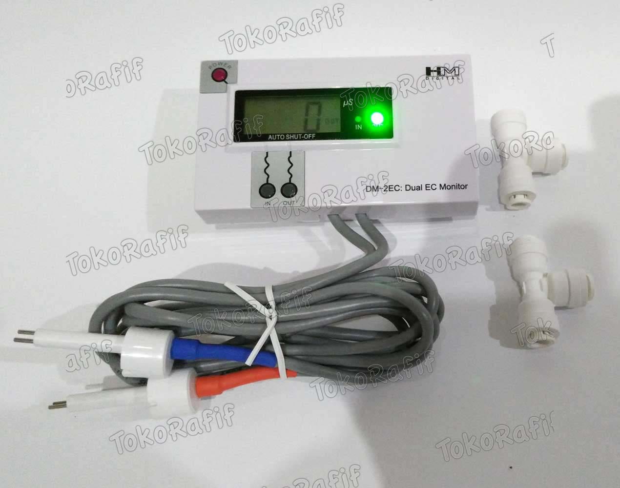 EC Meter Dual Inline Monitor-DM-2EC HM Digital