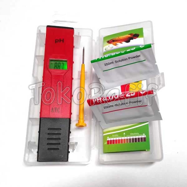 pH Meter Air ATC dengan Backlight LCD