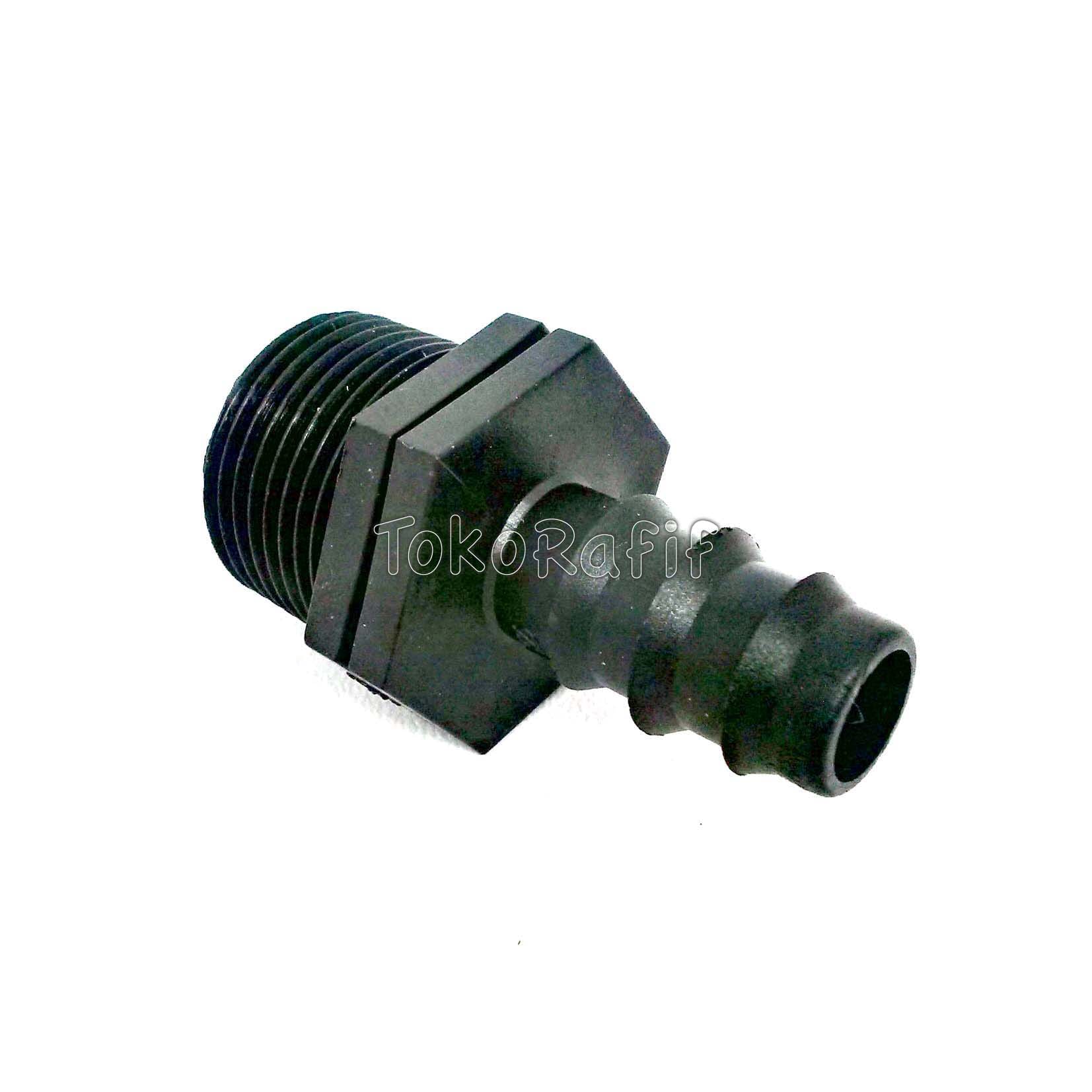 Connector Male 1/2-inch x 16mm