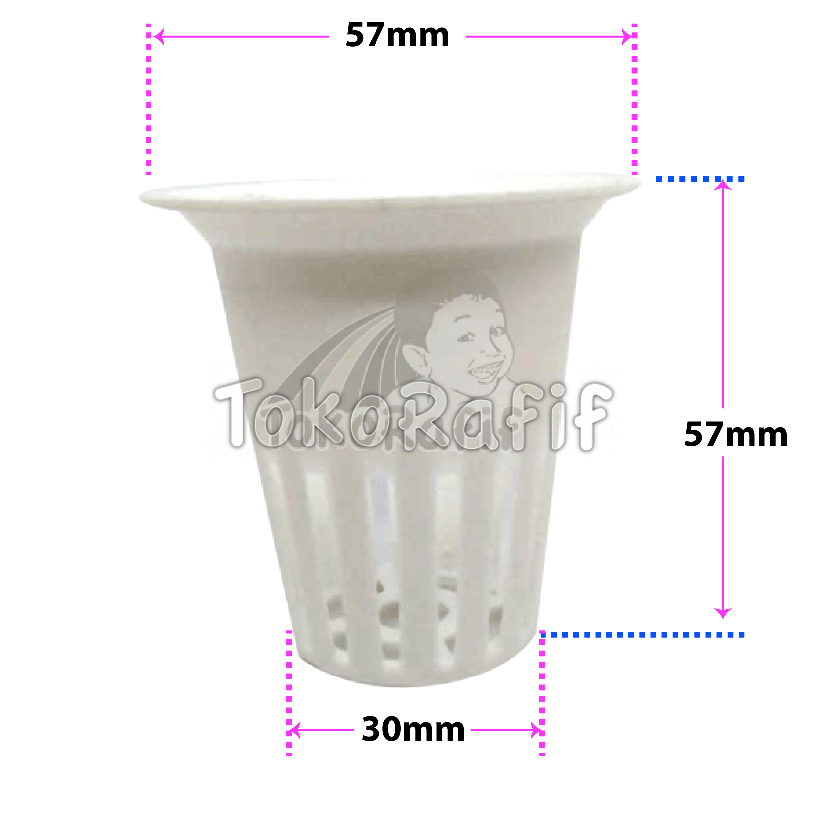Netpot 6cm Putih