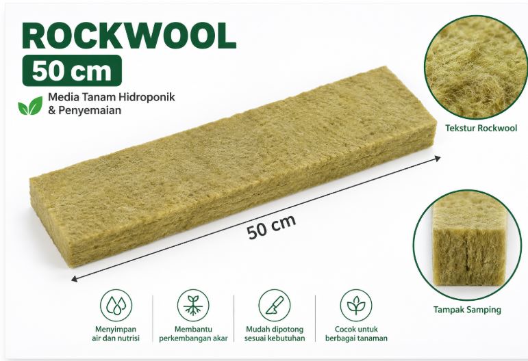 Rockwool Cultilene - 50 cm