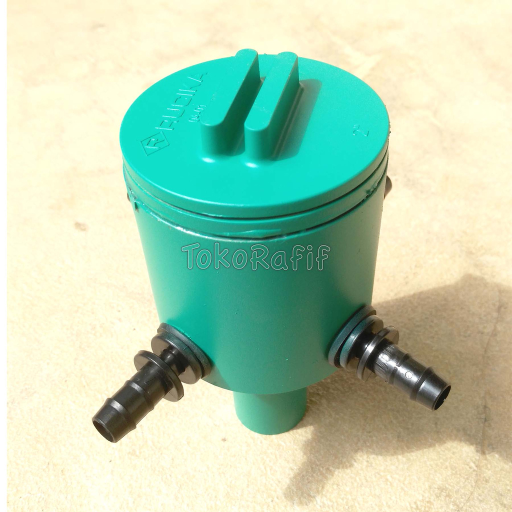 Manifold Hidroponik 3/4-inch x 6-titik-Selang 12mm
