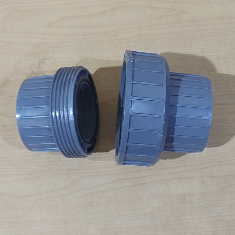 Watermur 2 inch Polos Union bukan drat dalam