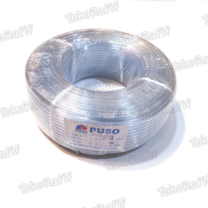 Selang Aerator 1/4 Merk PUSO 1 Roll (100-Meter)