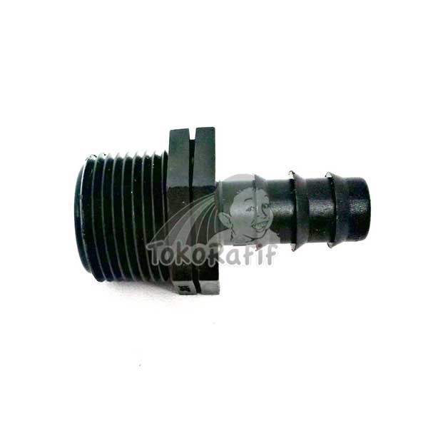 Connector Male 3/4-inch x 16mm