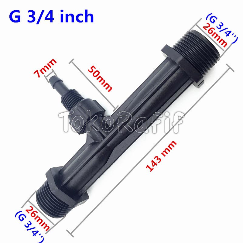 Venturi Injector 3/4 inch