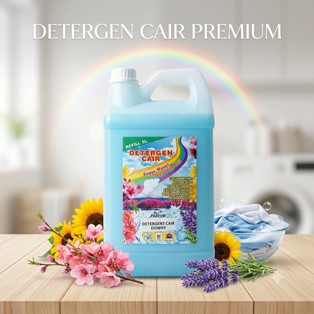 Detergen Cair 5L Murah Meriah Cepat Angkat Noda, Wangi tahan lama - downy