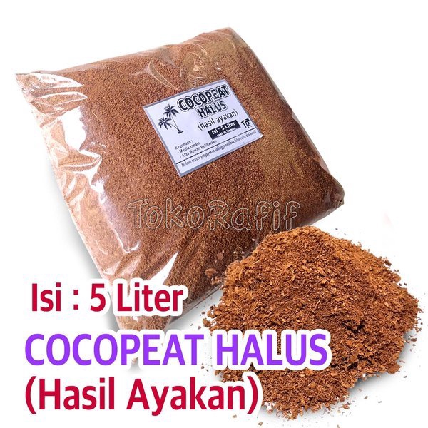 Cocopeat Halus Ayakan 5-Liter