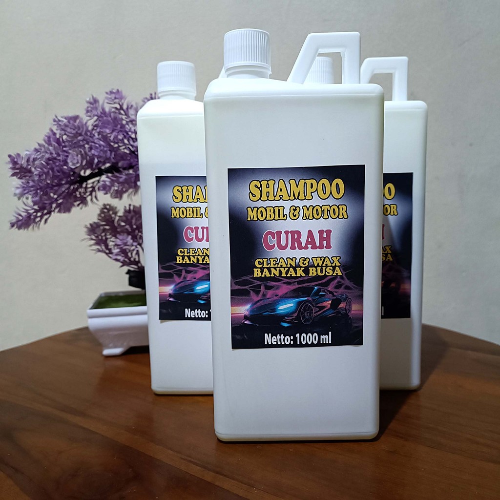 Shampoo Mobil Motor 1 Liter Curah Murah