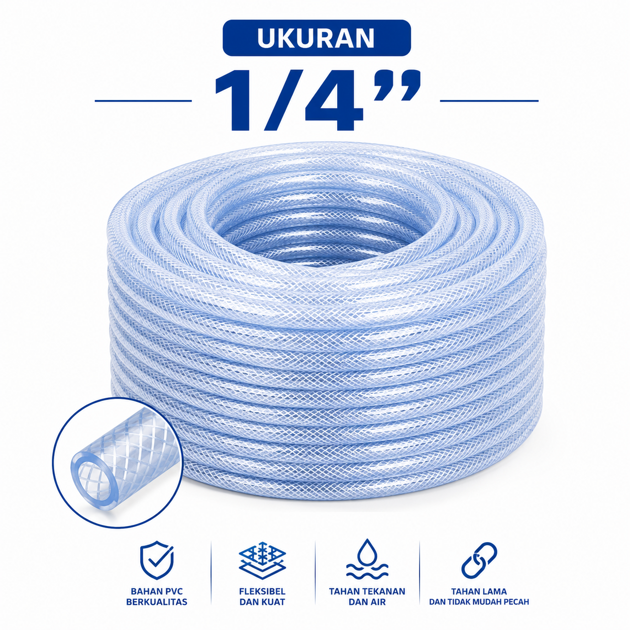Selang Benang 1 - 1/4 inch