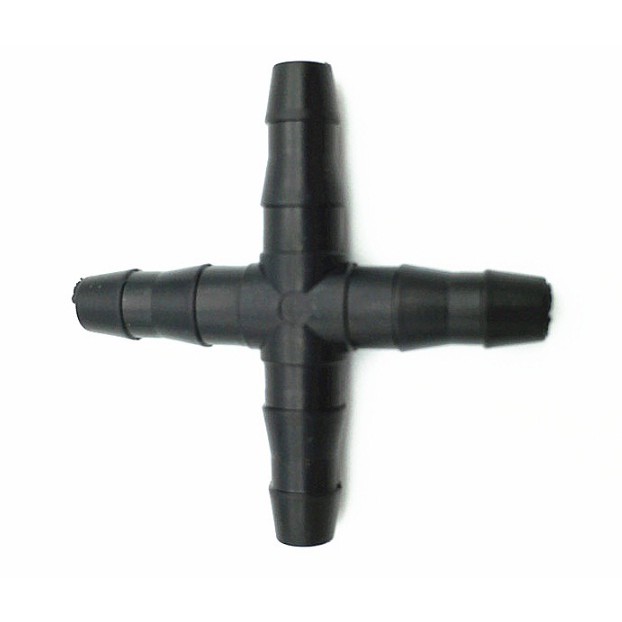 Nepel Selang 7mm, Tee, Elbow, Cross, joiner, Endline - cross