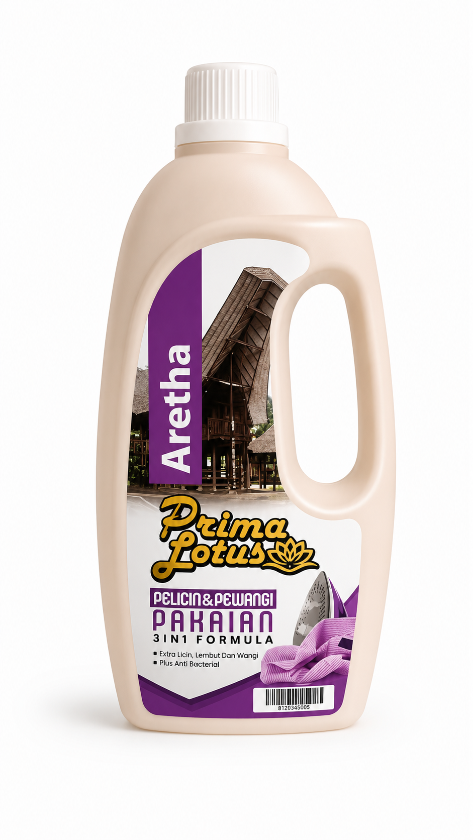 Pelicin dan Pewangi Pakaian 1 Liter - Prima Lotus - murah - aretha