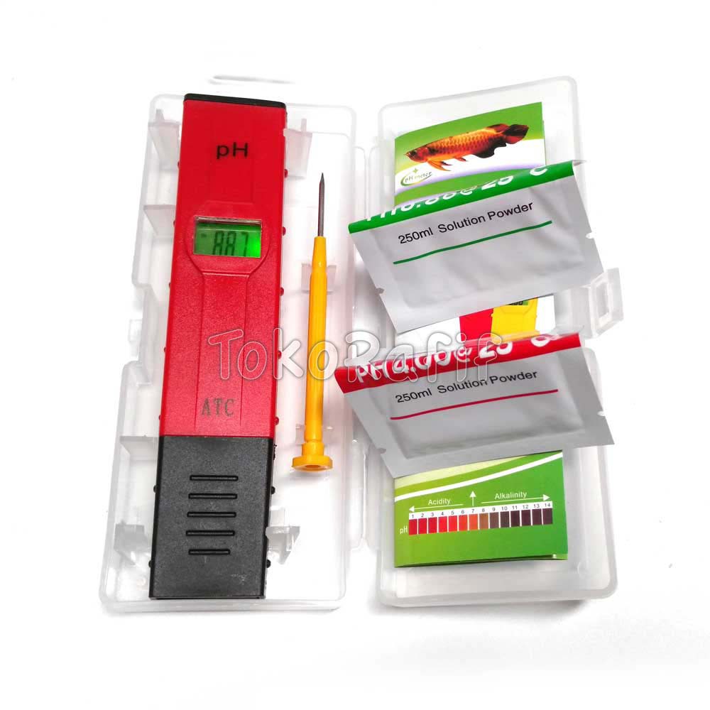 PH Meter Air dengan Backlight LCD