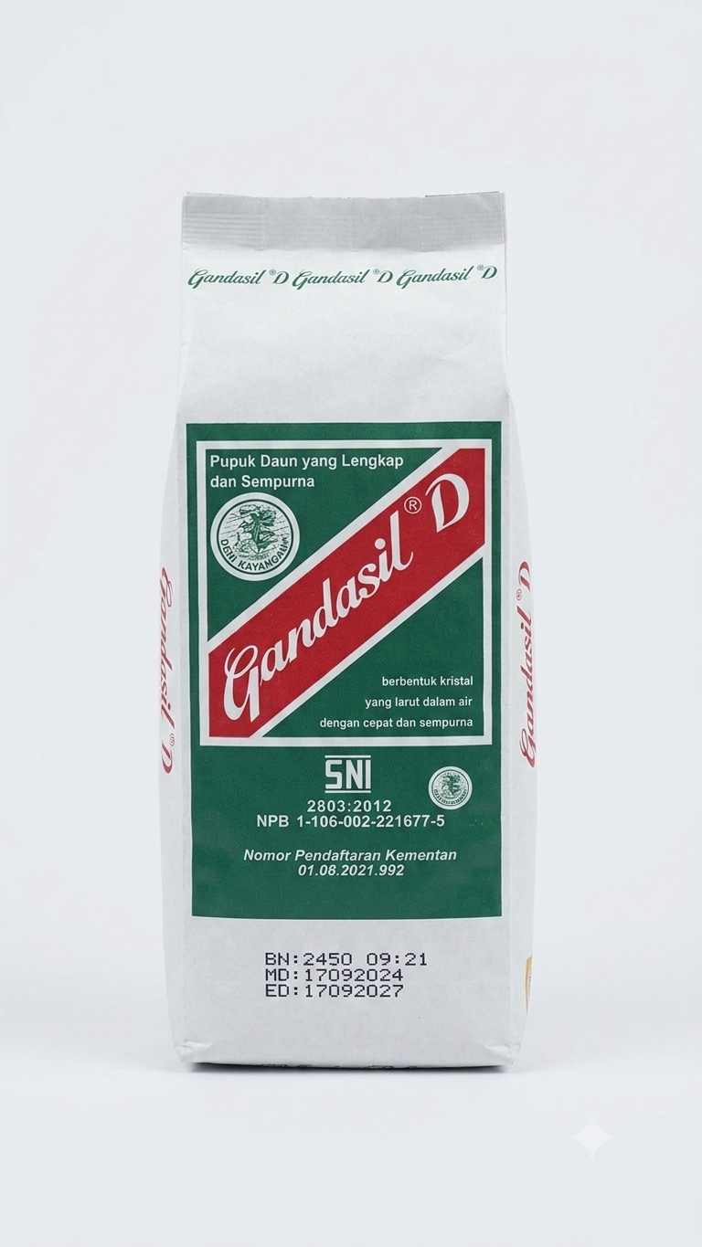 Pupuk gandasil D - pupuk daun dan tanaman 500 gr