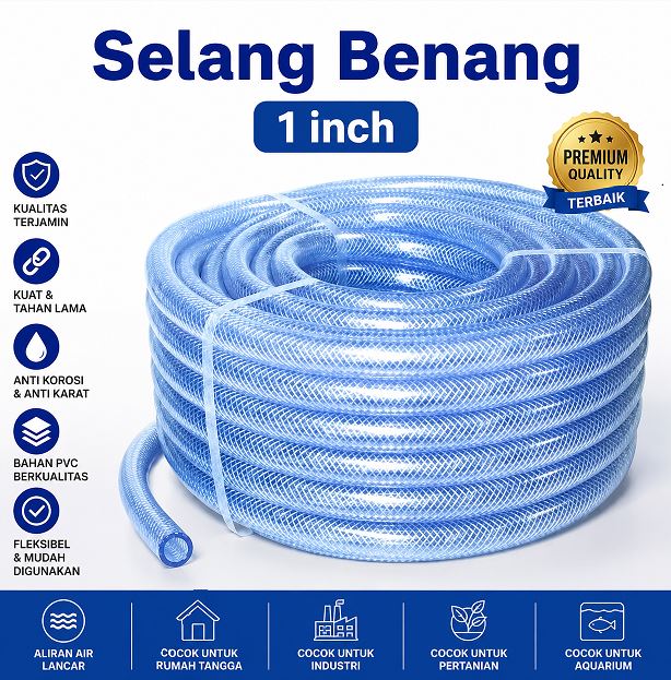 Selang Benang 1 inch