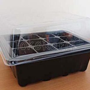 Tray Semai Kecil Tutup Transparant