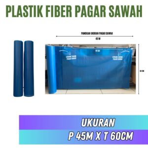 Plastik Pagar Sawah Pinian 60x0.16
