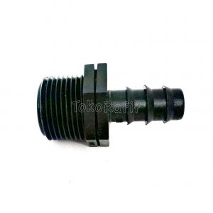 Connector Male 3/4-inch x 16mm
